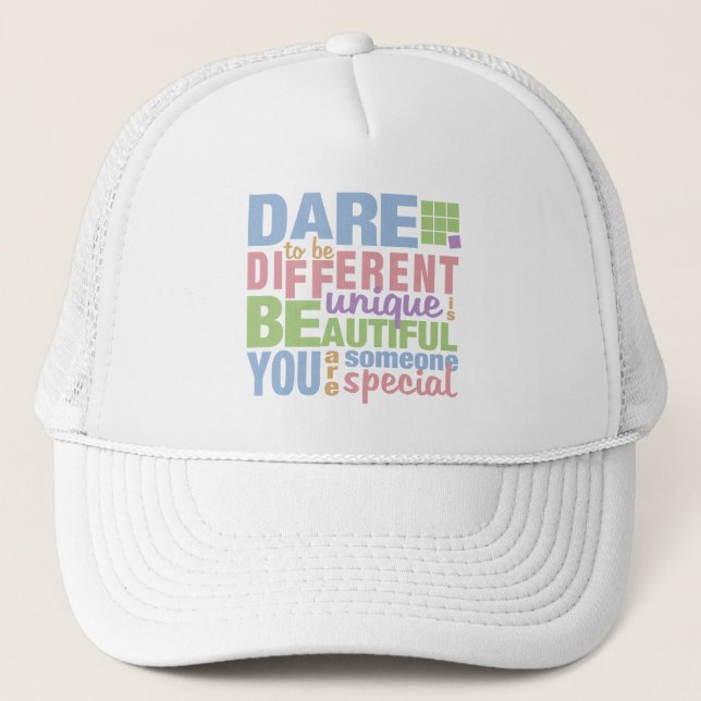 Osez être différents casquettes - choisissez la co (Devant)