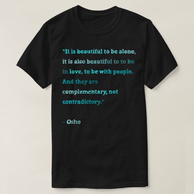 Osho cite Classic TShirt (Design devant)