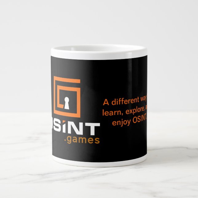 OSINT Jeux Jumbo 20oz Mug (Devant)