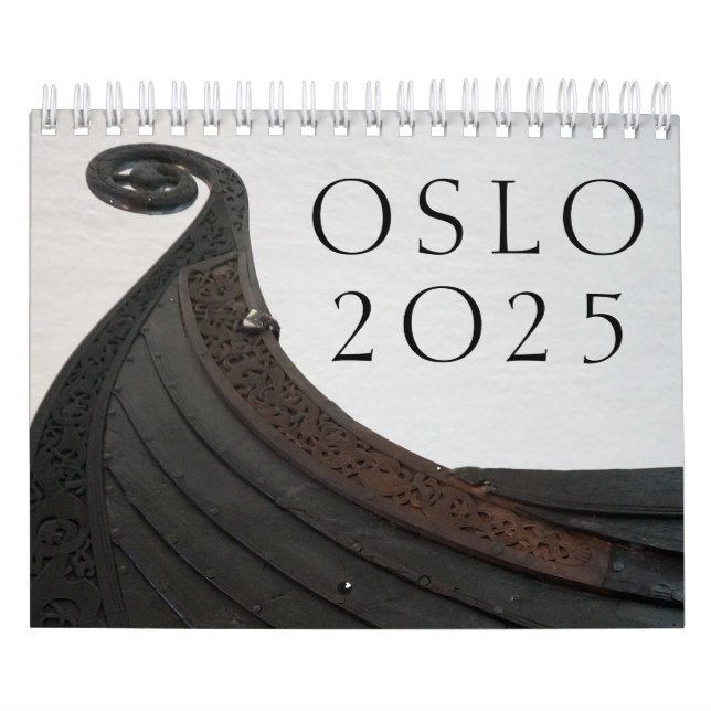 Oslo, Norvège Calendrier 2025 (Protection)