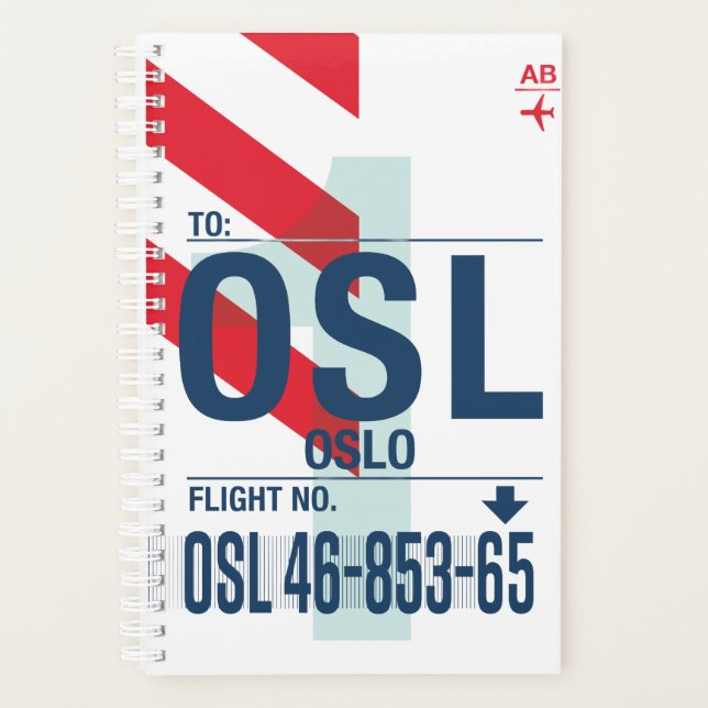 Oslo - Planificateur de voyage 2026 (Devant)
