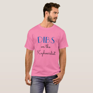 OSSELETS sur le T-shirt de claviste