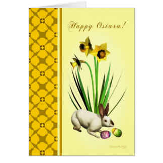 Ostara heureux - équinoxe vernal - jonquilles de