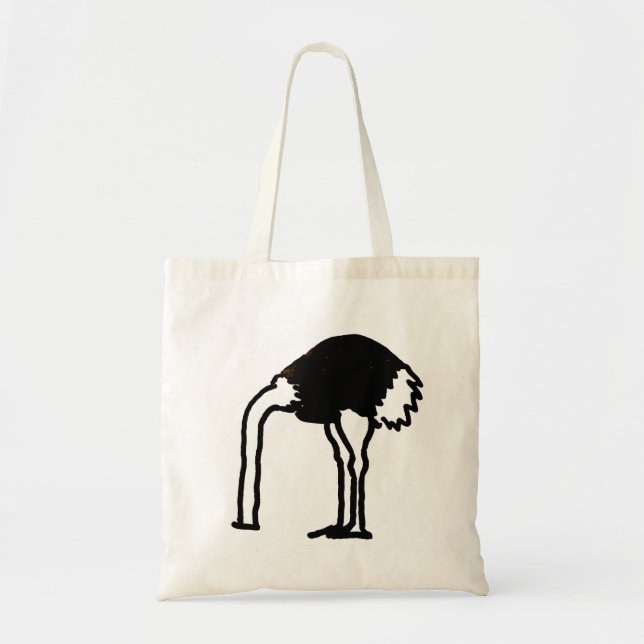 Ostrich design tote bag (Devant)