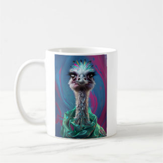 Ostrich themed Mug