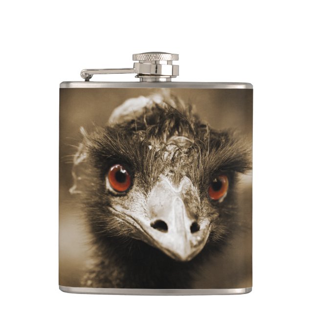Ostriches Look flacon personnalisé (Devant)