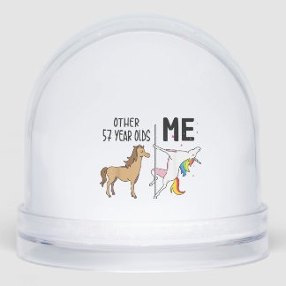 Other Unicorn 57 Year Olds Birthday And Me Gift Fo