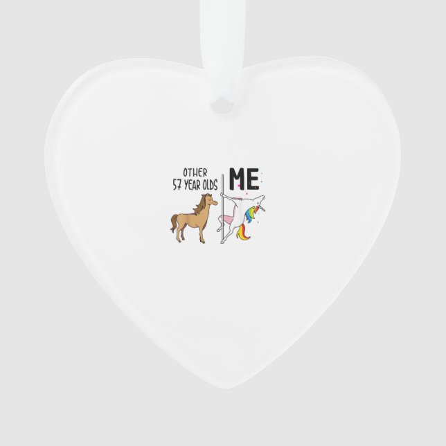 Other Unicorn 57 Year Olds Birthday And Me Gift Fo (devant)