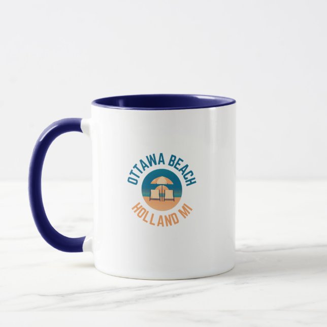 Ottawa Beach Holland Michigan Mug (Gauche)