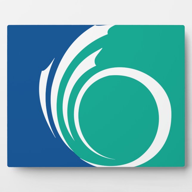 Ottawa City Flag on Plaque (Devant)