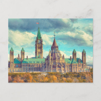 Ottawa Parlement Hill Ontario Canada Carte postale