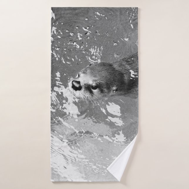 Otter de natation BW (Serviette de bain)