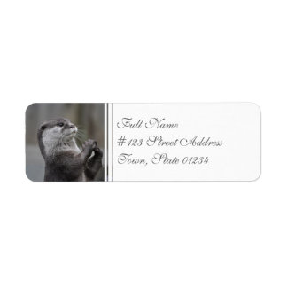 Otter Étiquettes de adresse du cerveau