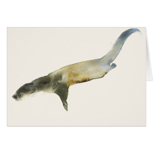 Otter européenne (Devant horizontal)