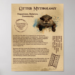 OTTER MYTHOLOGIE POSTER