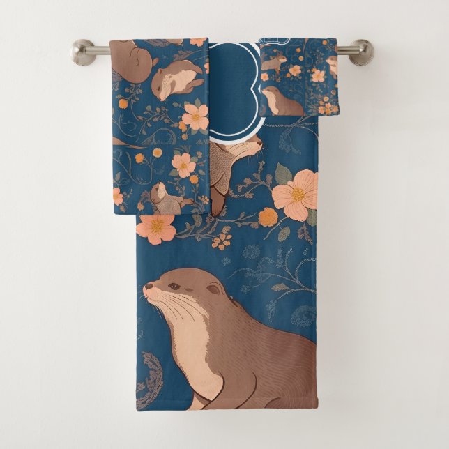 Otter Retro Coloré Motif personnalisé (En situation)