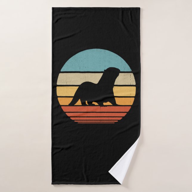 Otter Style 60s les années 70 Hommes Femmes Boulan (Serviette de bain)