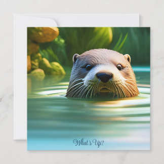 Otterly Adorable - Imaginaire de l'IA Imprimer Art