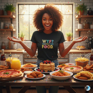 Où est le T-shirt Homme de la nourriture