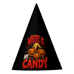 Où est mon chapeau de fête d'Halloween Candy Cit