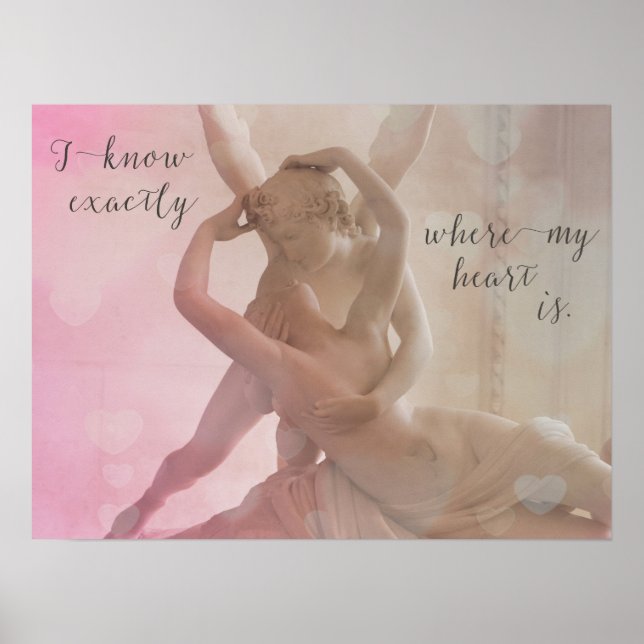 Où Est Mon Coeur | Poster d'amour (Devant)