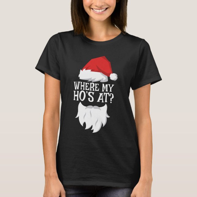 Où est mon héros à T-Shirt Père Noël Christmas Shi (Devant)