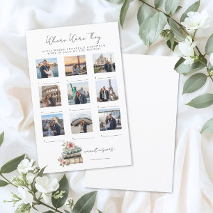 Où étaient-ils jeu de baby shower pour la mariée