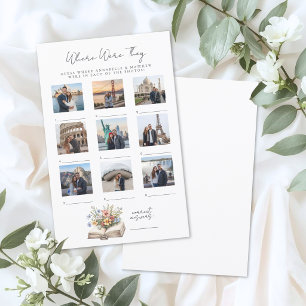 Où étaient-ils jeu de baby shower pour la mariée