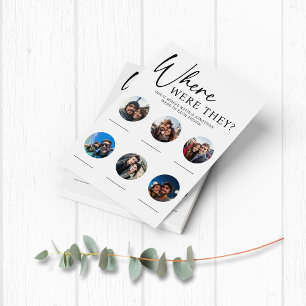 Où Étaient-Ils Mariage Engagement Partie