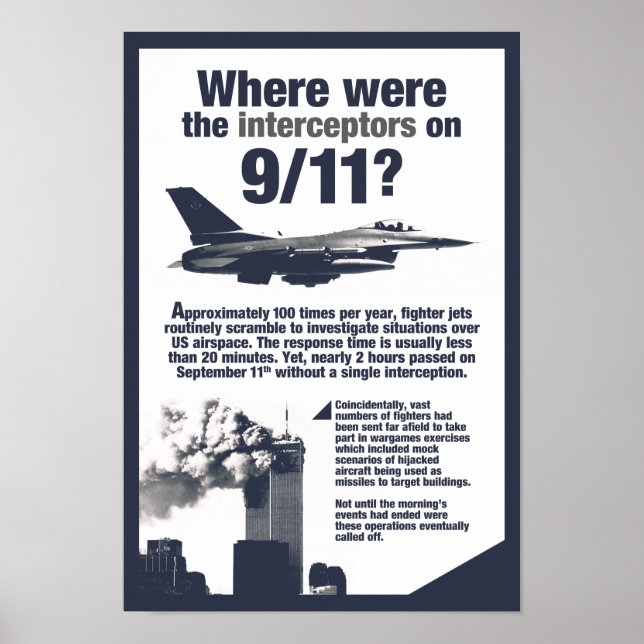 Où étaient les intercepteurs 911 ? Poster High Res (Devant)