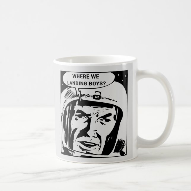 Où on débarque les garçons ? Mug (Droite)