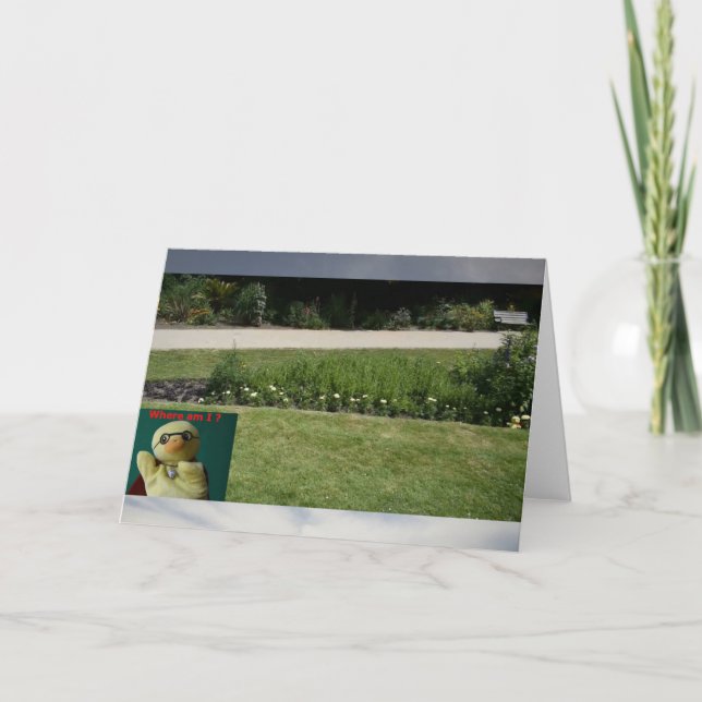 Où suis-je ?  #5b Carte (Devant)