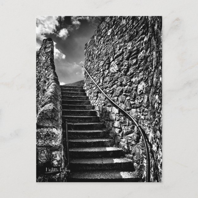 Où vos étapes diriger la carte postale (Devant)