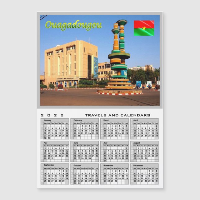 Ouagadougou - Place des Cinéastes - Burkina Faso - (Devant)