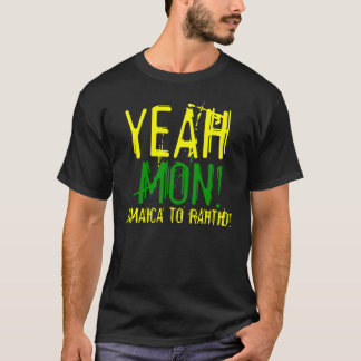 Ouais lundi Jamaïque au T-shirt de Rahtid