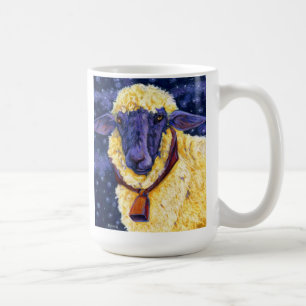 Ouatine sur terre - tasse de café de moutons de