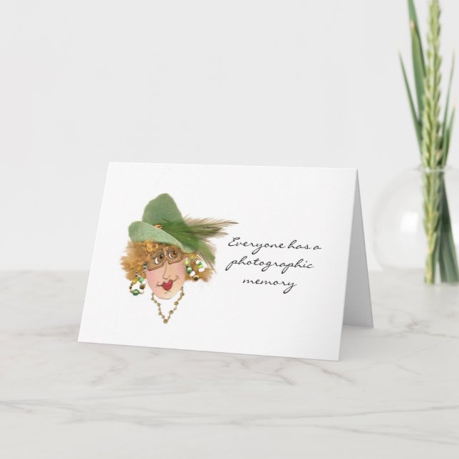 Oublié votre carte d'anniversaire (Devant)