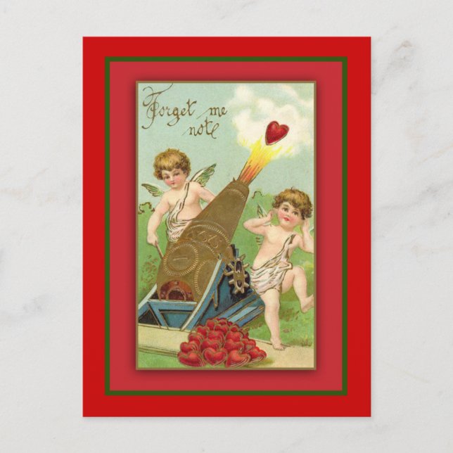 Oubliez-moi pas mignon carte de voeux Valentine Vi (Devant)