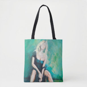 "Oubliez-moi pas" sac fourre-tout figuratif
