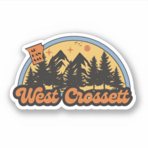 Ouest Crossett, Arkansas Autocollant