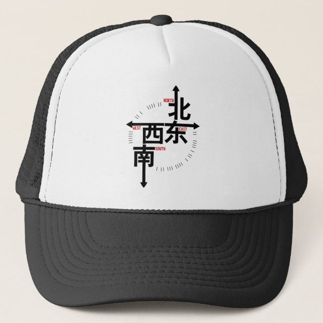 Ouest du sud-est du nord dans le casquette de (Devant)