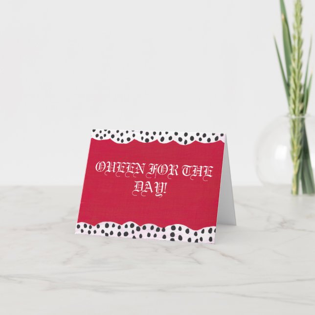 OUEZ POUR LA JOURNÉE ! Cartes de correspondance (Devant)