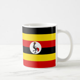 "Ouganda Flag Mug - Bold National Pride Cof