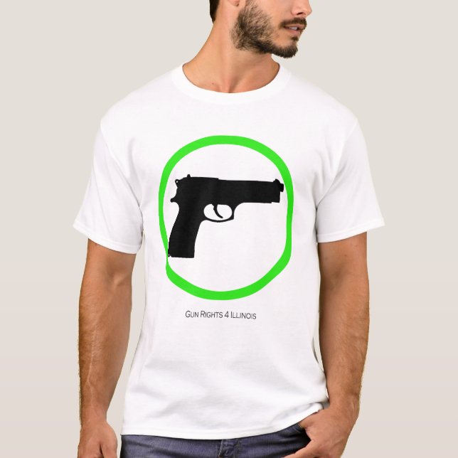 Oui armes à feu ! T-shirt de base par (Devant)