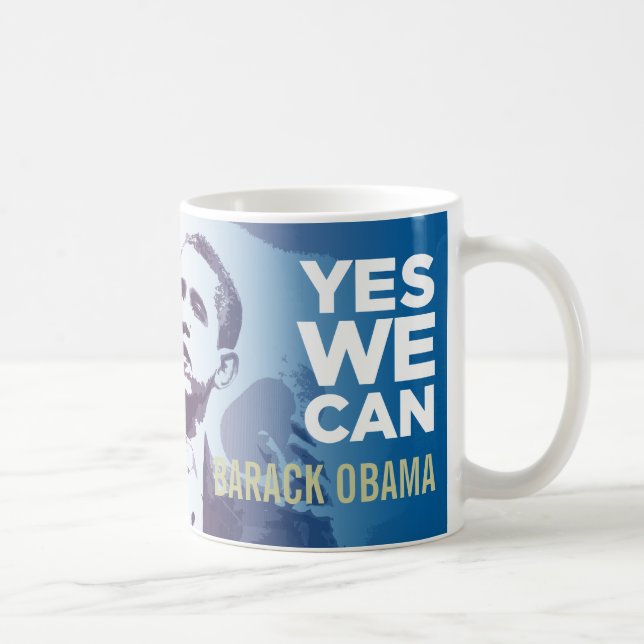 Oui… Barack Obama - président - tasse (Droite)