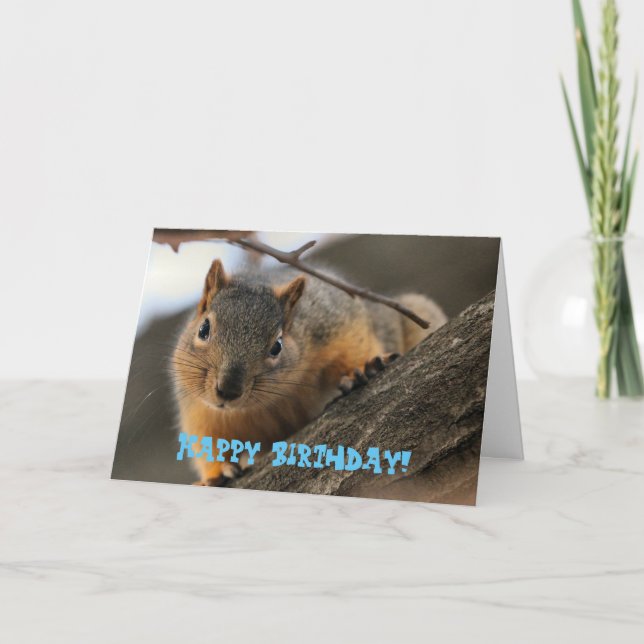 Oui Carte d'anniversaire (Devant)