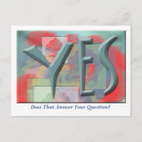 Oui Carte postale du détenu