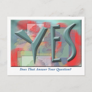 Oui Carte postale du détenu