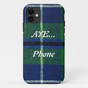 Oui coque iphone de tartan de "humour d'écossais"