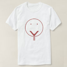 Oui face - Red01. T-shirt